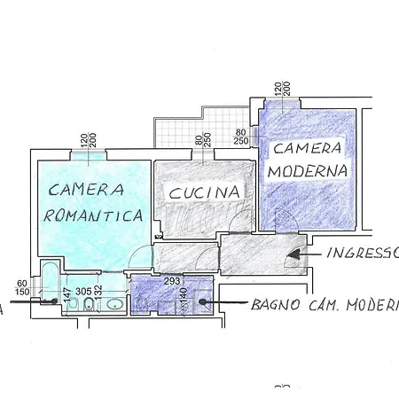 La Casa Di Agnese - Camera Con Bagno E Cucina Guest house